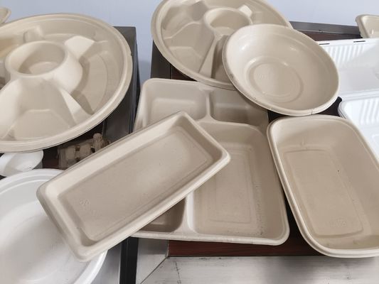 Автоматизированная система распылительного покрытия для формованной целлюлозы.