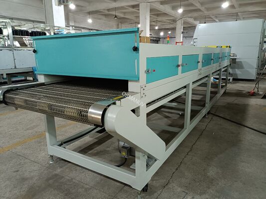 High-Capacity Infrared Drying Machine with Customizable Conveyor Width & Energy-Efficient Operation for Pulp Molding