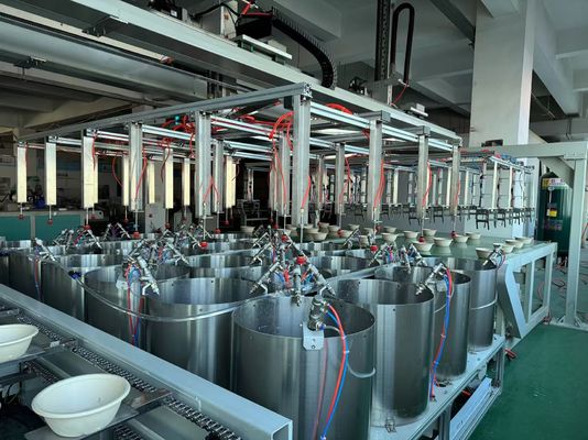 High-Speed Automatic Rotary Coating Line for Pulp Molded Food Packaging and Industrial Packaging Interior Coatings
