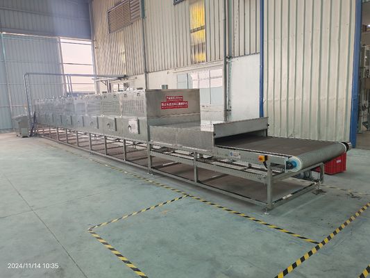 Мониторинг производительности в режиме реального времени Микроволновое сушильное оборудование для формования целлюлозы, трав, земли