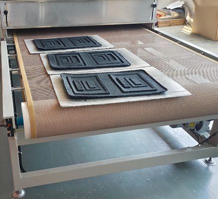 Промышленный микроволновой сушильщик с точностью до контроля для целлюлозных изделий - превосходное качество и единообразие