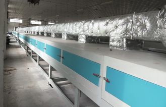 Линия сушки природного газа для тяжелых условий эксплуатации 28 м, 24 кВт, для упаковки формованной целлюлозы