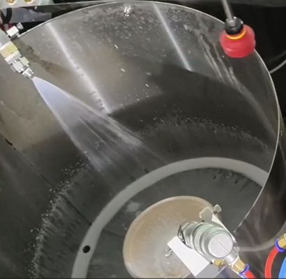 Modular High‑Throughput Rotary Spin Coating Production Line for Pulp Molded Internal Barriers