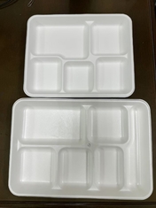 Покрытие миски для упаковки продуктов питания Поднос покрытие для воды горячего масла Противопожарная шестеренная спинная покрывающая машина для бамбуковой бумажной сахарной трости