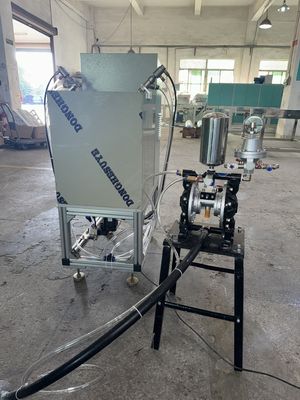 Экоцентрическая машина для покрытия целлюлозной плесенью для биологического покрытия продукции из соломы и бамбуковых волокон