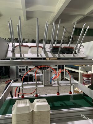 Автоматическая однопроходная печатная машина для формования пульпы - Интегрированное решение для загрузки и печати