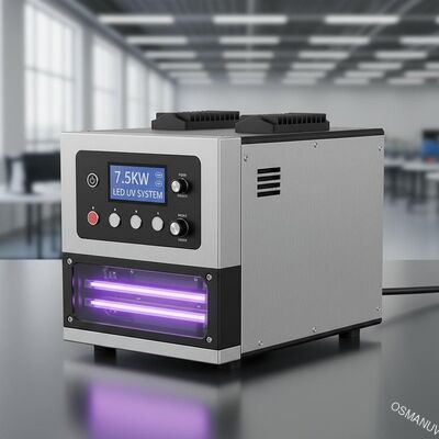 7.5KW привело ультрафиолетовые леча системы для печатая, ультрафиолетовое покрытия и лечить машина
