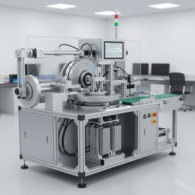 Полностью автоматическая линия для печати из рулонов на пластины для высокопроизводительной литографии наноотпечатков с настраиваемым давлением