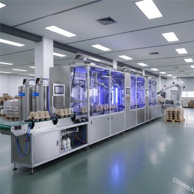 Высокоэффективная линия автоматического распылительного покрытия для лоток с вином и косметической упаковки (внешняя поверхность)