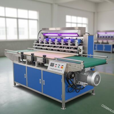 Лакировочная машина ролика высоты 9KW 850mm деревянная ультрафиолетовая с мотором