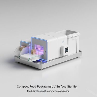 Компактная упаковка пищевых продуктов УФ-стерилизатор поверхности.