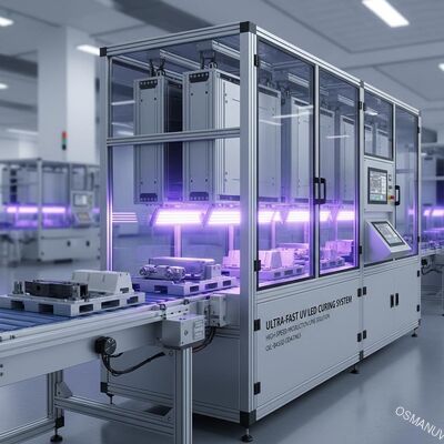 Ультрабыстрая УФ-ЛЕД система отверждения для масляных покрытий - решение высокоскоростной производственной линии