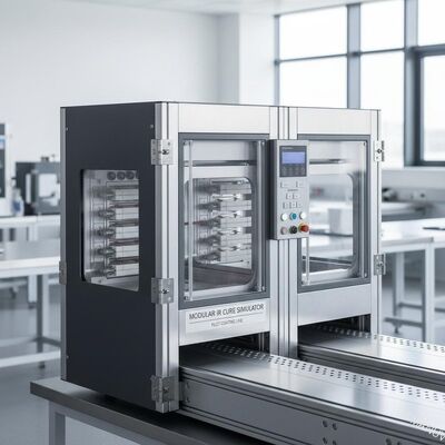 Модульный модуль инфракрасного отверждения для пилотных линий покрытия