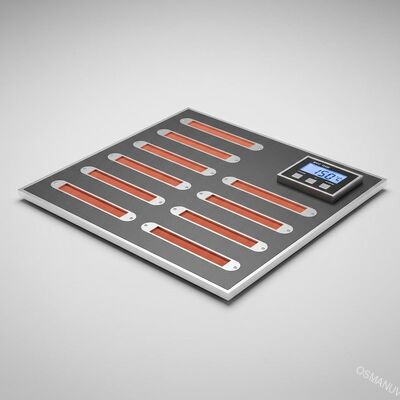 Материал доски суша систем A3 регулятора температуры BKC ультракрасный