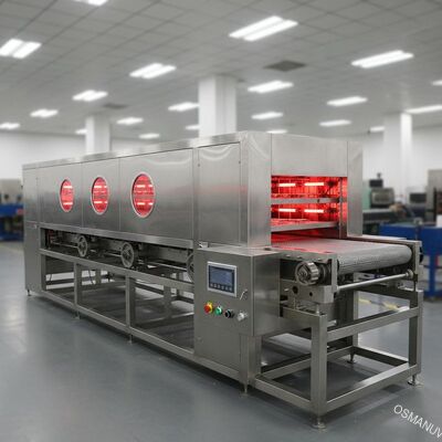 Машина для просушки 1320mm системы передачи нержавеющей стали ультракрасная