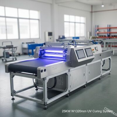 Системы транспортера машины ультрафиолетового света ламп 25KW W1320mm 2 леча
