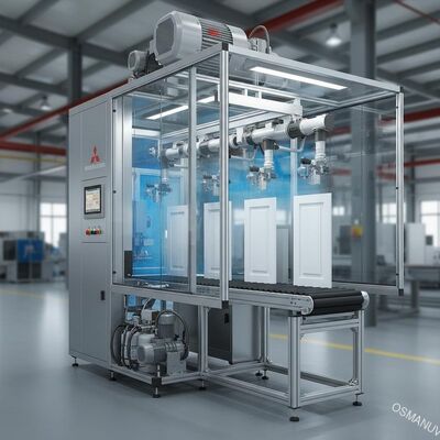 Мотор сервопривода 60KW Мицубиси распыляет оборудование для нанесения покрытия для панели двери