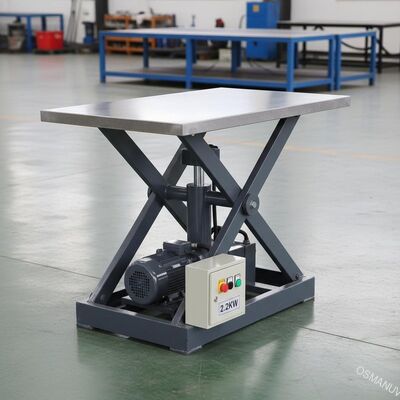 Тип 1800mm таблицы лифта высоты 2.2KW подъема небольшой гидравлический