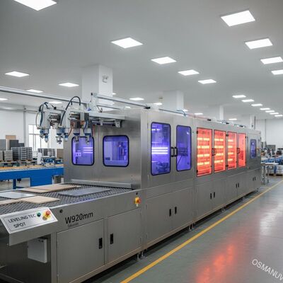 Распылите минуту фабрики машины для просушки W920mm лакировочной машины УЛЬТРАФИОЛЕТОВУЮ ультракрасную 5m выравнивая техническое пятно
