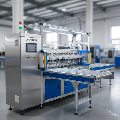 28 - Техническая освещая лакировочная машина брызг 50KW с системой транспортера