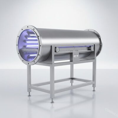 Машина 1m/Min УЛЬТРАФИОЛЕТОВЫМ облучением световой волны трубки нержавеющей стали Sus 304