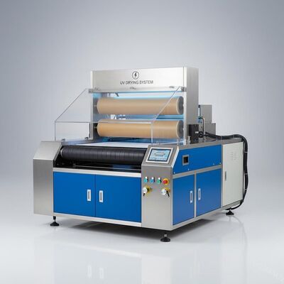 Лакировочная машина ролика силикона 10KW УЛЬТРАФИОЛЕТОВАЯ для печати цифров