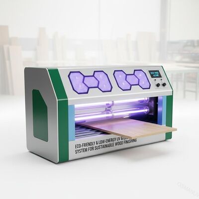 Экологически чистый и низкоэнергетический УФ и светодиодный системы отверждения для устойчивой отделки древесины