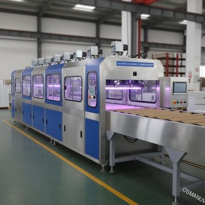 Оборудование 3 доски силиката кальция УЛЬТРАФИОЛЕТОВОЕ леча - 10m/min