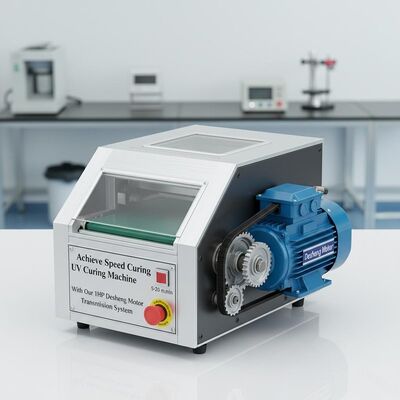 Достичь скорости отверждения УФ-очистительной машины с нашей 1HP Desheng двигатель системы передачи 5-20m / min скорость