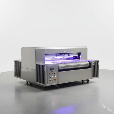 Пол 18KW 1.5mm толстый ультрафиолетовый леча машину с поясом сетки тефлона