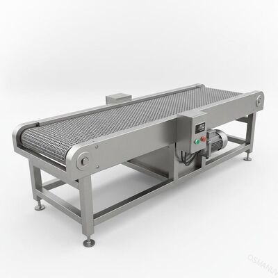 Машина конвейерной ленты нержавеющей стали W1320mm 1m/Min/ленточный транспортер сетки