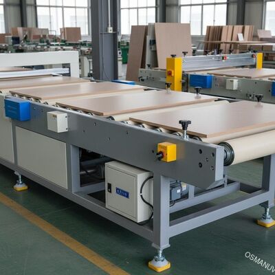 Машина конвейерной ленты ширины PVC 0.75KW 1320mm для мебели панели