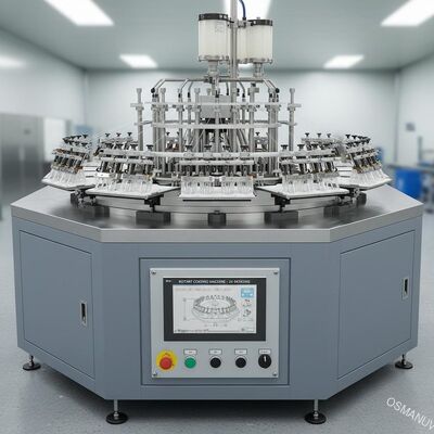Ротационная покрывающая машина 24 Рабочая станция для пищевой упаковки