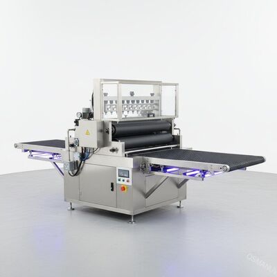 Машина лакировочной машины брызг двойной бочки 304ss 15m/Min/Coater пятна ультрафиолетовая