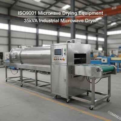 ISO9001 Микроволновое сушильное оборудование 35 кВА Промышленное микроволновое сушильное устройство