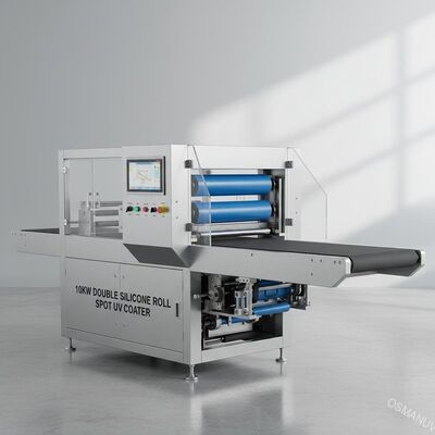 Машина Coater пятна крена силикона двойника 10KW УЛЬТРАФИОЛЕТОВАЯ