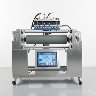 Оборудование для нанесения покрытия ролика управлением PLC с многофункциональной покрывая головой