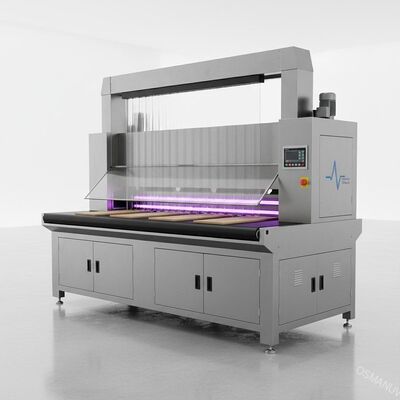 лакировочная машина 50m/min занавеса ширины 920mm УЛЬТРАФИОЛЕТОВАЯ