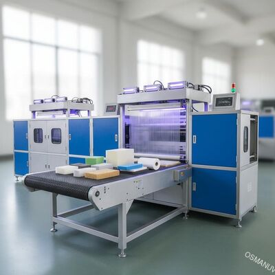 Coater занавеса ширины 50m/Min 920mm УЛЬТРАФИОЛЕТОВЫЙ для PE ЕВА губки ботинка материального