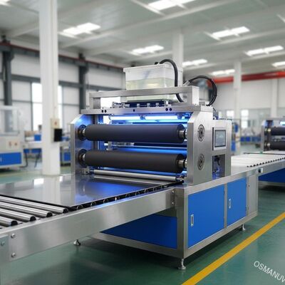 20m/Min крася ультрафиолетовую стальную пластину лакировочной машины 20cm ролика