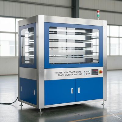 Линия покрытия скорость 10 листов ультрафиолетовая машины 50HZ 2m/Min хранения плиты