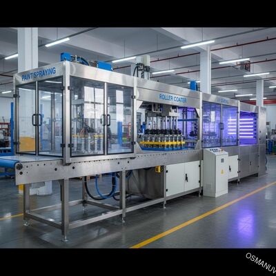 Coater ролика транспортера PVC ультрафиолетовый/машина краски распыляя