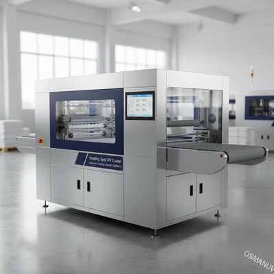 Нагревая Coater пятна ультрафиолетовый/автоматическая лакировочная машина ISO9001 W920mm