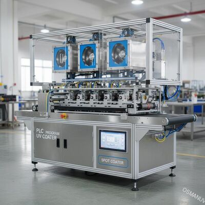 Coater пятна лакировочной машины ролика программы PLC ультрафиолетовый