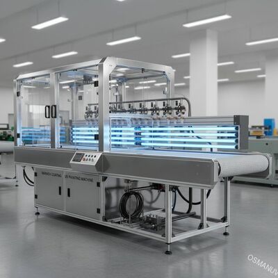 Залакируйте покрывая ультрафиолетовый крася транспортер PVC машины 2.5m