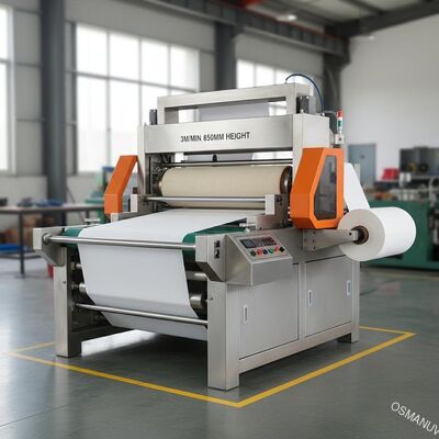 крен машины передачи тепла прессы высоты 3m/Min 850mm роторный, который нужно свернуть
