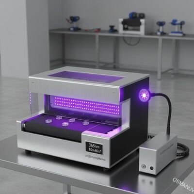 СИД 365nm 10m/Min УЛЬТРАФИОЛЕТОВОЕ леча машину, ультрафиолетовое пятно приведенное леча систему
