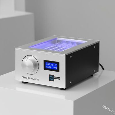 Машина УЛЬТРАФИОЛЕТОВЫМ облучением 365nm скорости Stepless регулированная