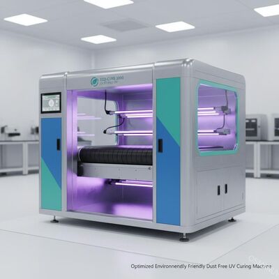 Оптимизированная экологически чистая машина для ультрафиолетового отверждения без пыли