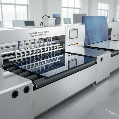 Усовершенствованная машина для нанесения покрытия на роликах с точной пленкой AR на стекло Солнечное фотоэлектрическое стекло, стекло на стенках
